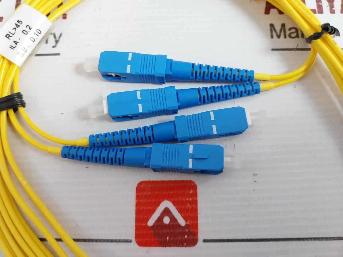 Sc Single Mode Fiber Patch Cord Cable Duplex Ifpc-sc-sc-os2-dx-03 9/125 Iveonet