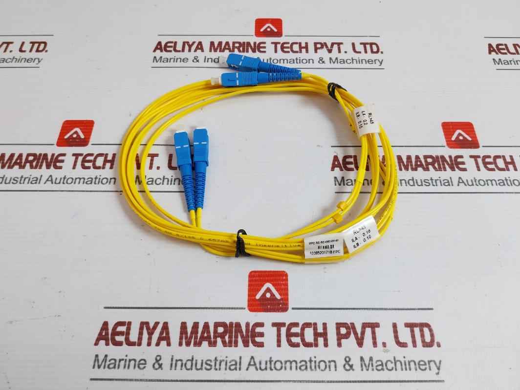 Sc Single Mode Fiber Patch Cord Cable Duplex Ifpc-sc-sc-os2-dx-03 9/125 Iveonet