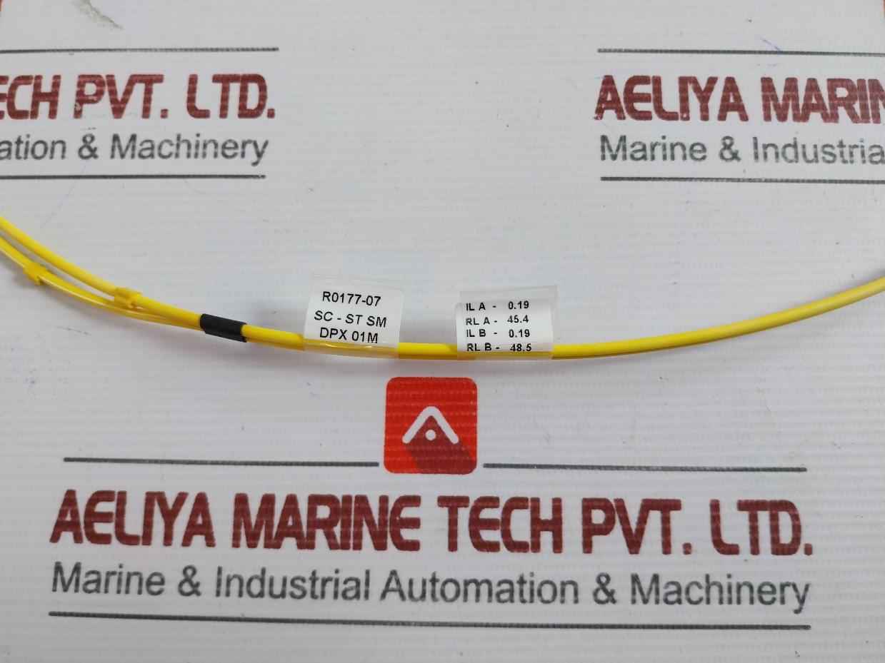 Sc-st Sm Dpx 01M(9/125) Single Mode Fiber Optic Cable 1M Ftek-dx-sm-sc/St-pc-01M