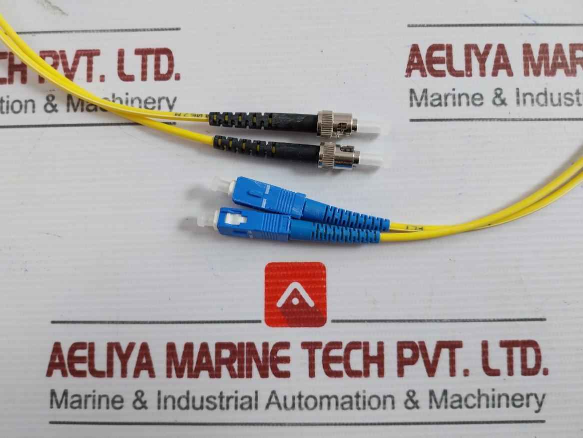 Sc-st Sm Dpx 01M(9/125) Single Mode Fiber Optic Cable 1M Ftek-dx-sm-sc/St-pc-01M