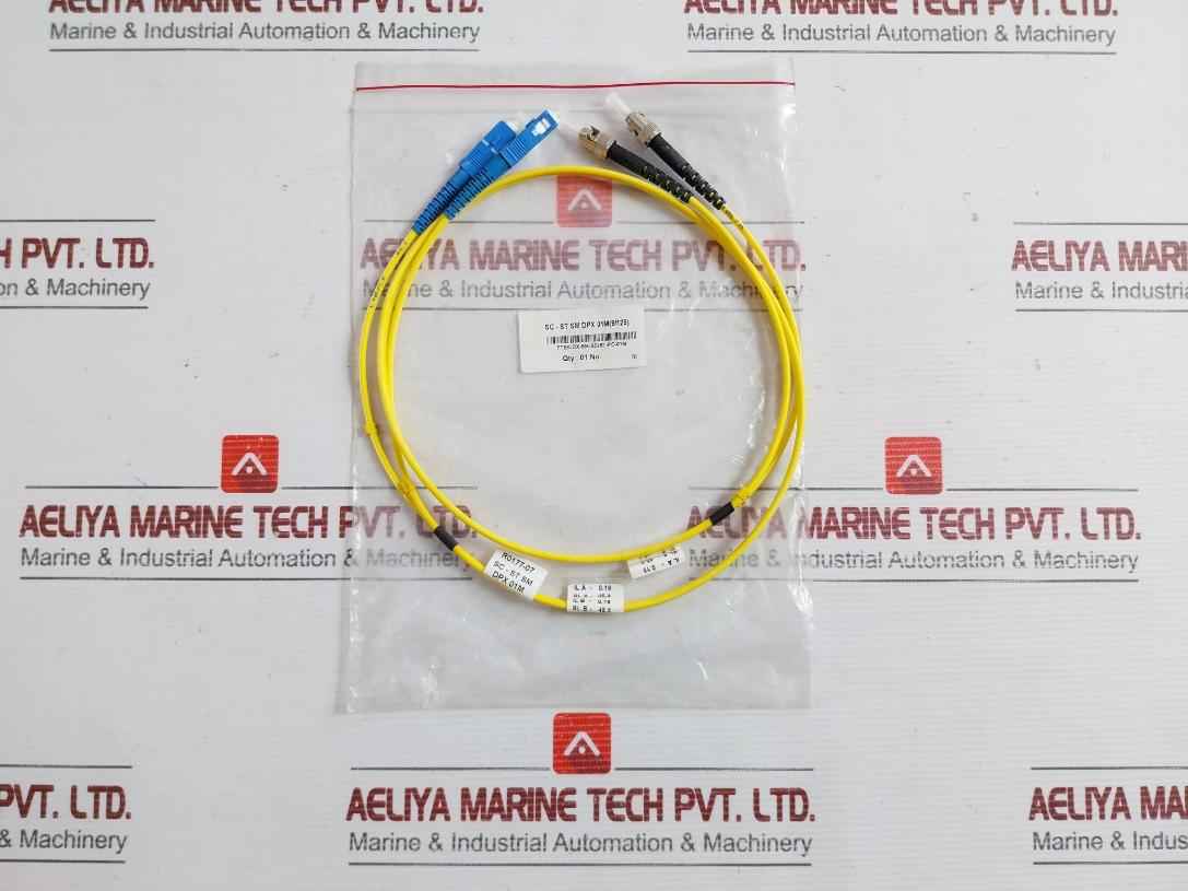 Sc-st Sm Dpx 01M(9/125) Single Mode Fiber Optic Cable 1M Ftek-dx-sm-sc/St-pc-01M