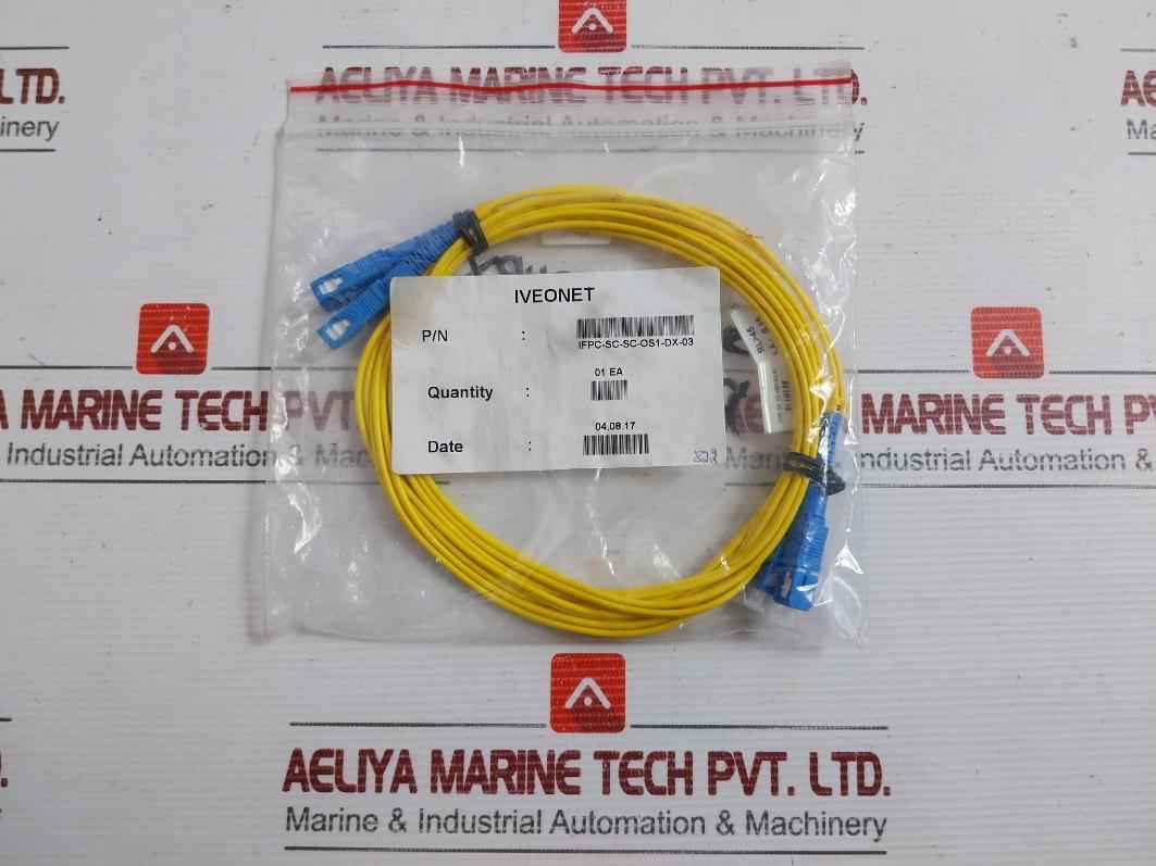 Sc To Sc Duplex 3M Iveonet Fiber Patch Cable Set Ifpc-sc-sc-os1-dx-03