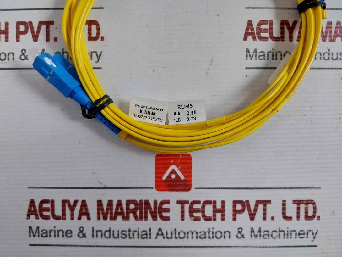 Sc To Sc Duplex 3M Iveonet Fiber Patch Cable Set Ifpc-sc-sc-os1-dx-03