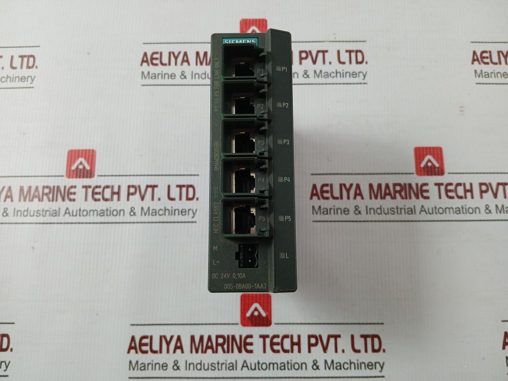 Scalance X005 Ie Entry Level Switch 6Gk5005-0Ba00-1Aa3 Siemens
