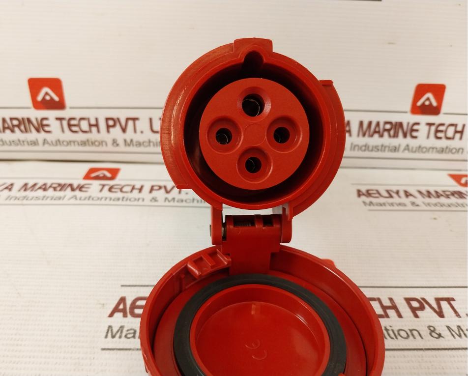 Scame 316.1646 Industrial Power Connector Plug Ip67 16A 6H 380–415V