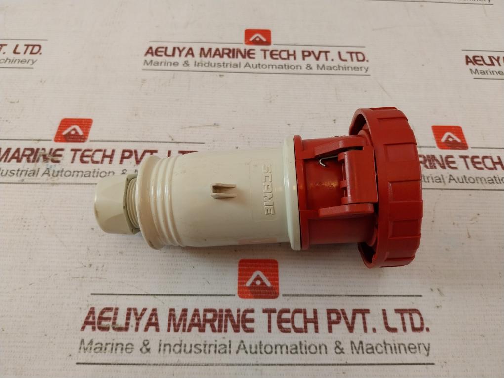Scame 316.1646 Industrial Power Connector Plug Ip67 16A 6H 380–415V
