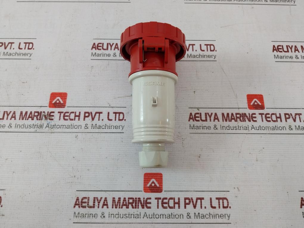 Scame 316.1646 Industrial Power Connector Plug Ip67 16A 6H 380–415V