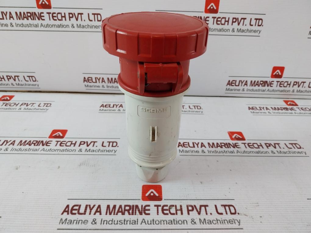 Scame 316.1647 Connector 3P+N+ -ip /Ip67 16A-6H Sl23371