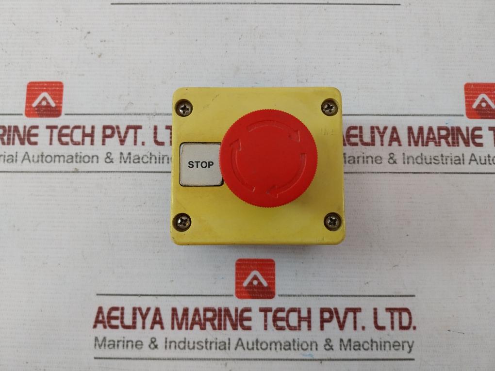 Scame 590.C01B Emergency Stop Push Button Vde0660 A600 P300 6A/230V