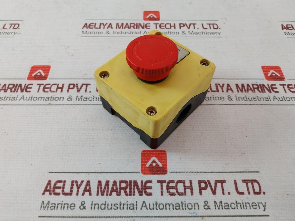 Scame 590.C01B Emergency Stop Push Button Vde0660 A600 P300 6A/230V