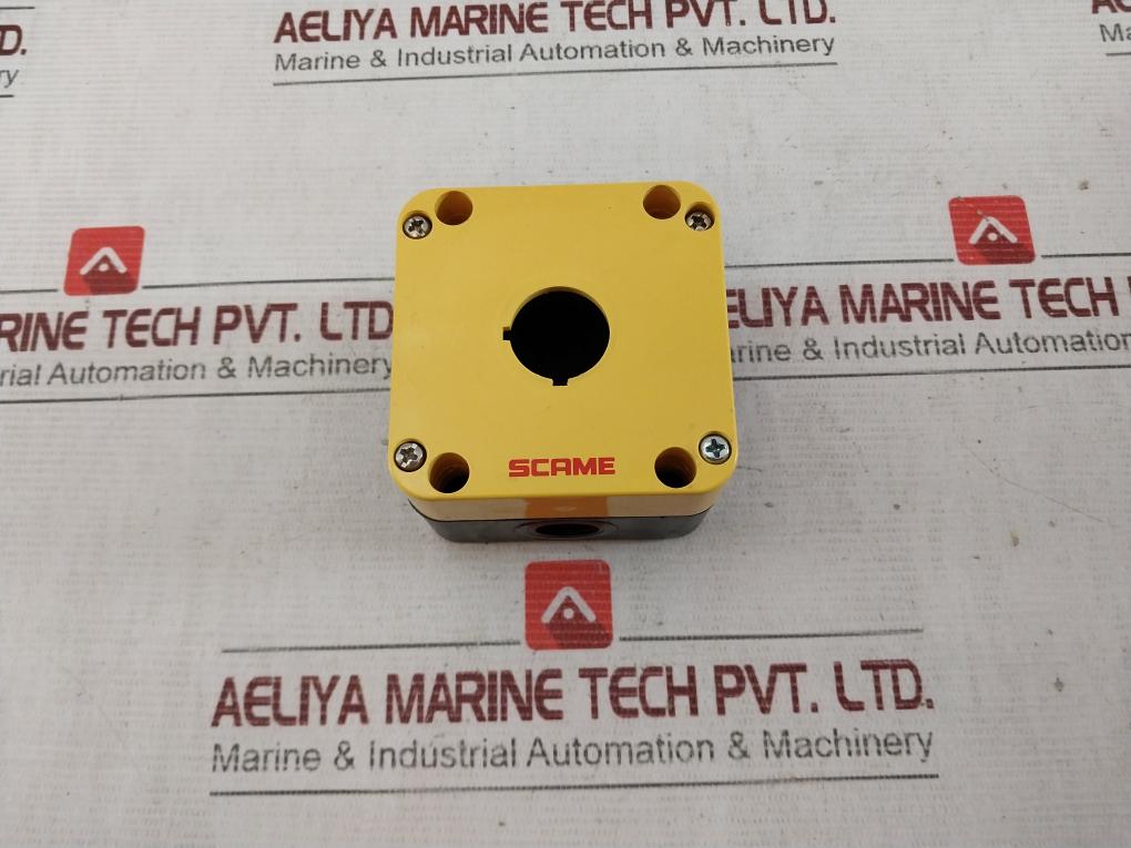 Scame 590.Sc250 Mushroom Head Operator Stop Push Button Switch 600V Ac Max