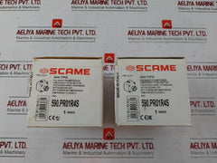 Scame 590.pr01r4s Emergency Push Button 16a 690v 50-60hz Dc13 0.25a-220v