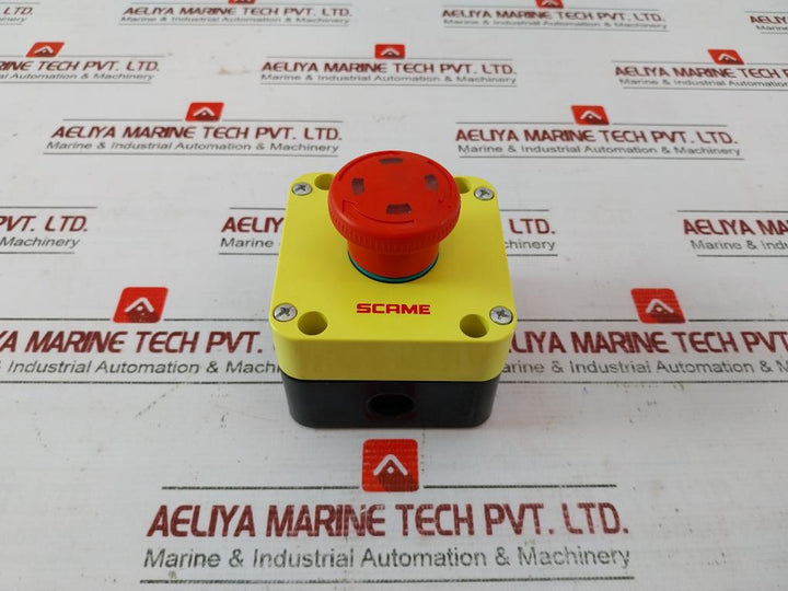 Scame 590.pr01r4s Emergency Push Button 16a 690v 50-60hz Dc13 0.25a-220v