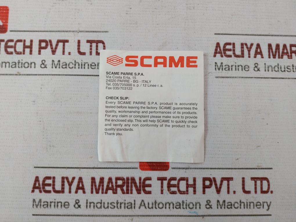 Scame Serie Advance 2 561.32864 Interlocked Socket-red 690V 50Hz 3P-ith 40A