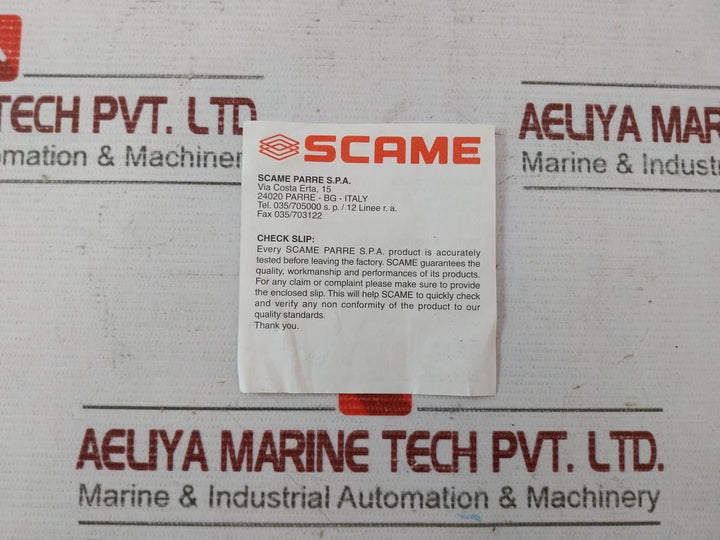 Scame Serie Advance 2 561.32864 Interlocked Socket-red 690V 50Hz 3P-ith 40A