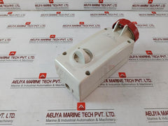Scame Serie Advance 2 561.32864 Interlocked Socket-red 690V 50Hz 3P-ith 40A