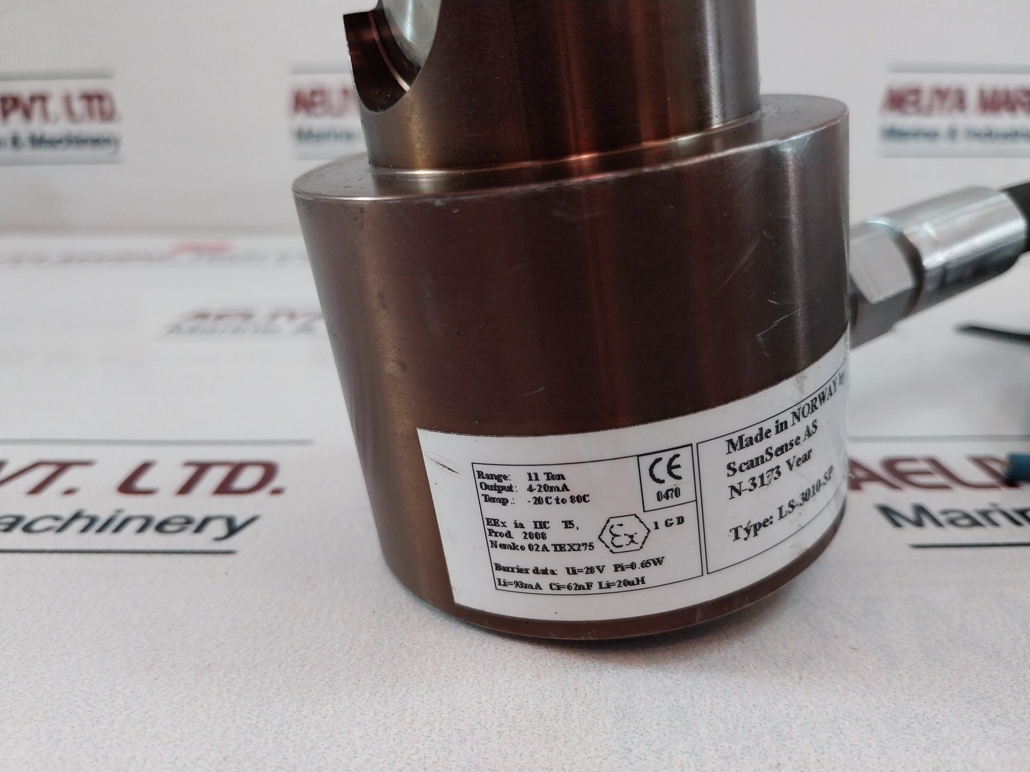 Scan Sense Ls-3010-sp Shear-pin Type Load Cell Ba0052386 4-20 Ma 28V 0.65W