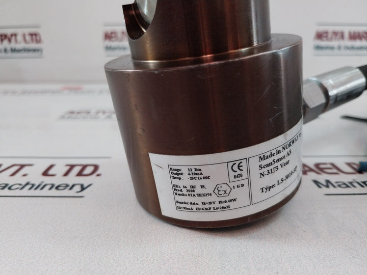Scan Sense Ls-3010-sp Shear-pin Type Load Cell Ba0052386 4-20 Ma 28V 0.65W