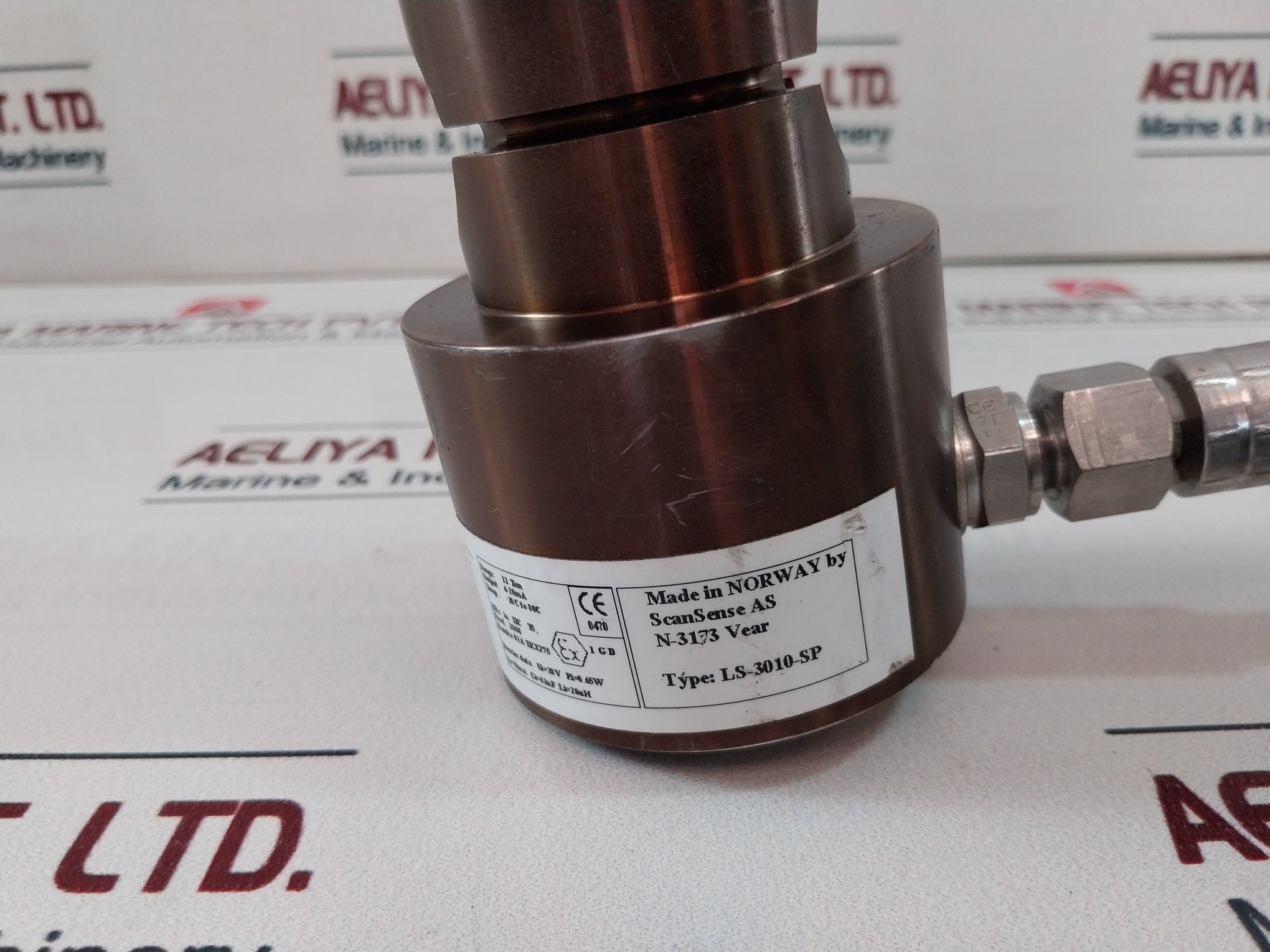 Scan Sense Ls-3010-sp Shear-pin Type Load Cell Ba0052386 4-20 Ma 28V 0.65W