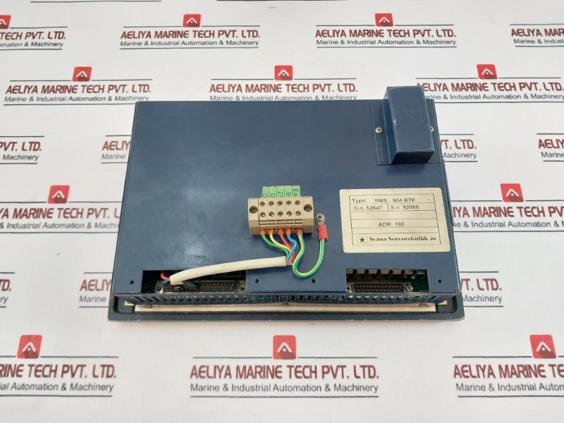 Scana Servoteknikk Bms-904 Bte Fire Alarm Panel 27V