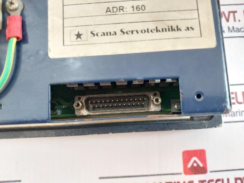 Scana Servoteknikk Bms-904 Bte Fire Alarm Panel 27V