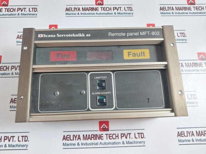 Scana Servoteknikk Mft-802 Remote Panel