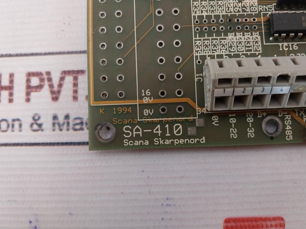 Scana Skarpenord Sa-410 Printed Circuit Board