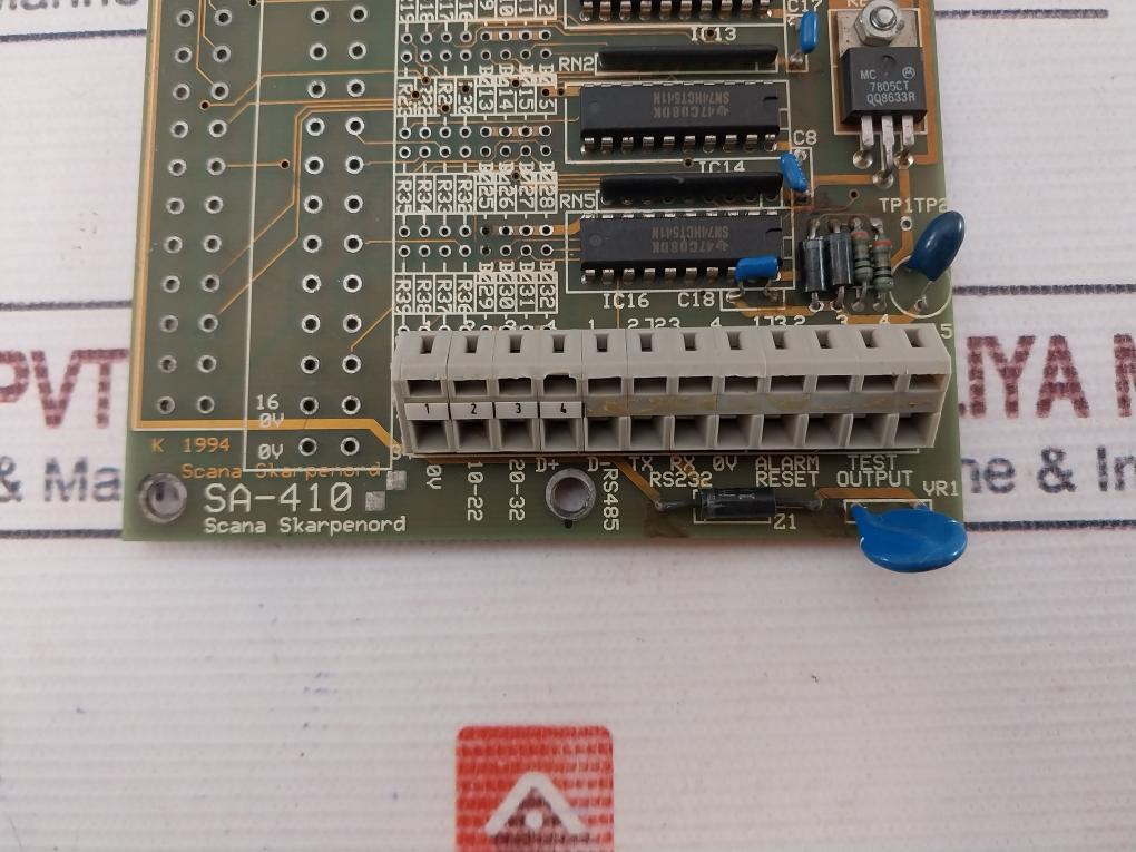 Scana Skarpenord Sa-410 Printed Circuit Board