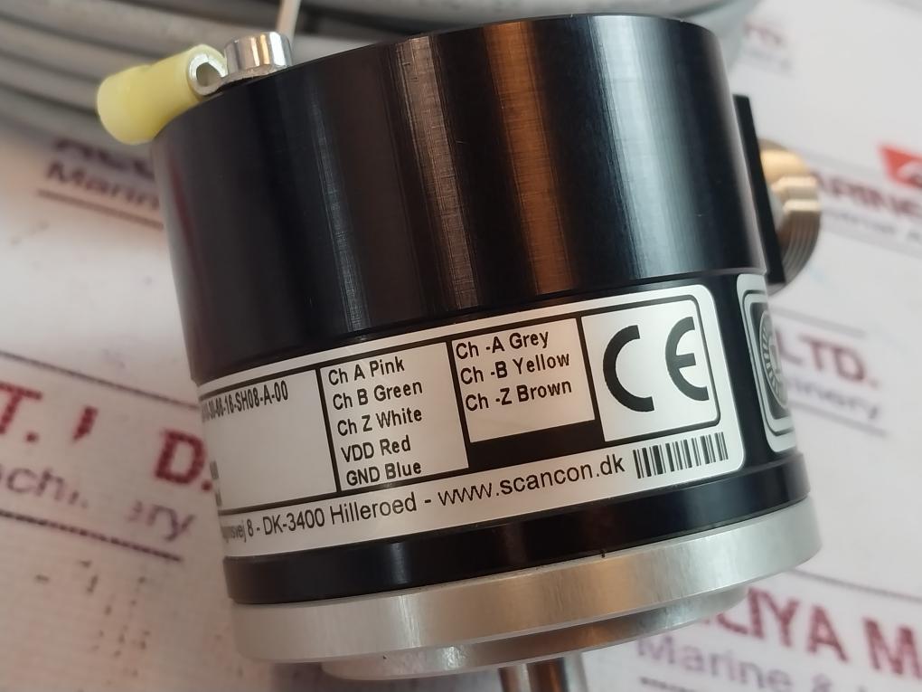 Scancon 2Rex-a-4096-al-m-10-30-66-16-sh08-a-00 Encoder Max 100Ma 5-30Vdc