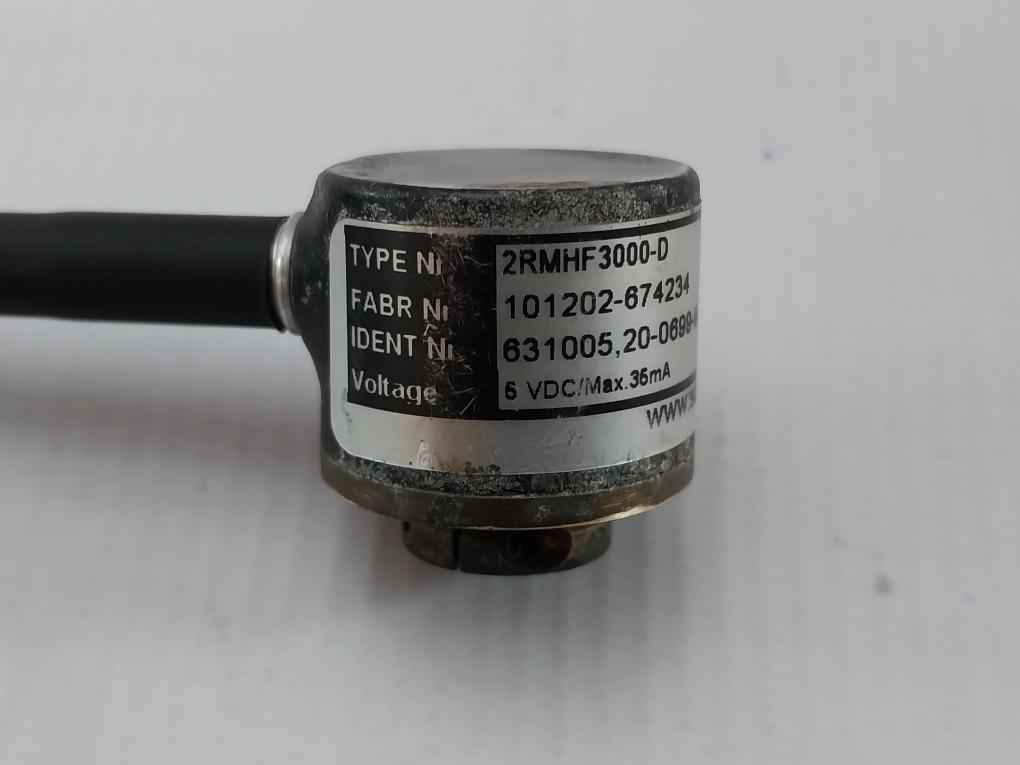 Scancon Hollow Shaft Encoder 6Vdc/Max.36Ma 2Rmhf3000-d