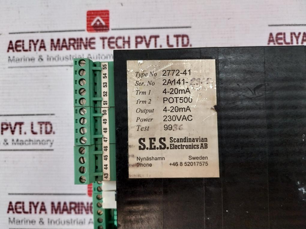 Scandinavian Electronics 2772-41 Programmable Controller 4-20Ma