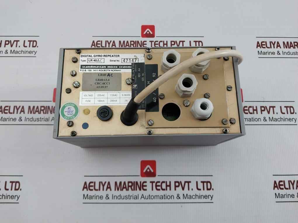 Scandinavian Micro Systems Digital Gyro Repeater Lr 40 Ac