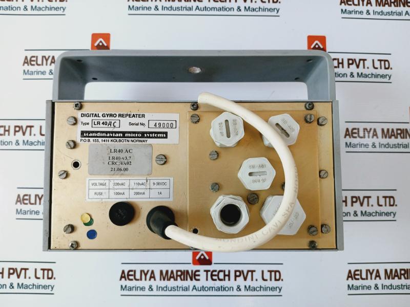 Scandinavian Micro Systems Lr40 Ac Digital Gyro Repeater 220Vac