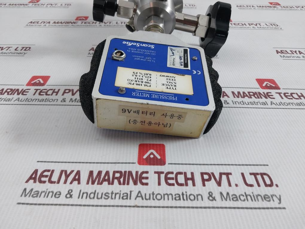 Scansense Pm-100-pic Pressure Meter Kit 700 Bar