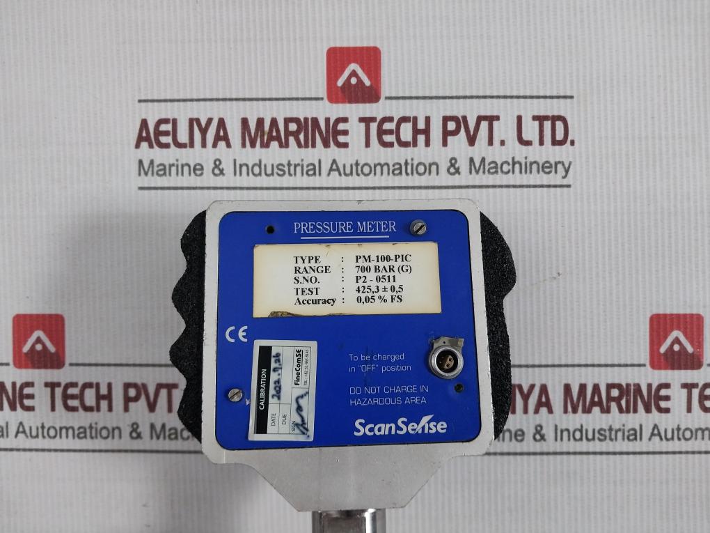 Scansense Pm-100-pic Pressure Meter Kit 700 Bar