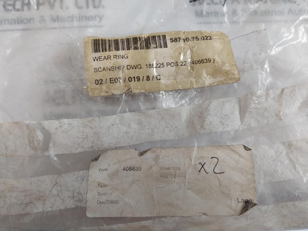 Scanship 406639 Wearing Ring Seal