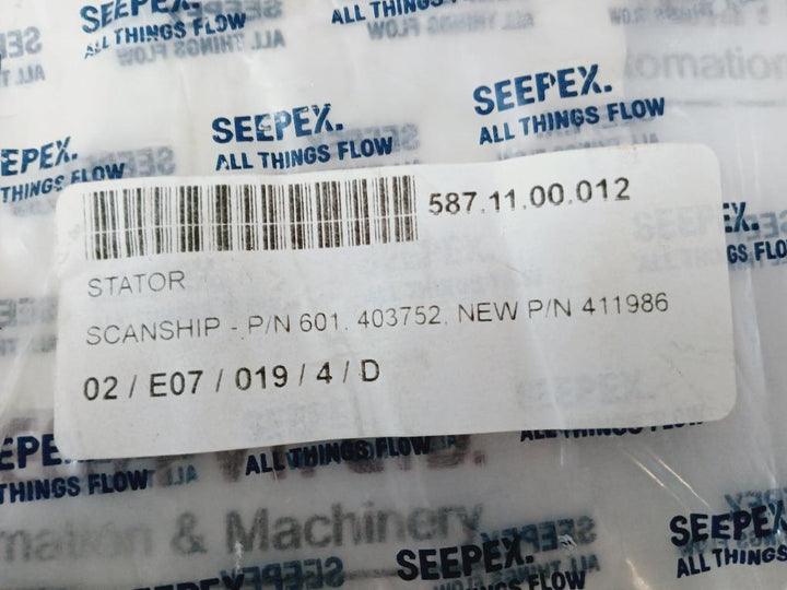 Scanship NBR Pos 601 Pump Stator Bush M33155252110 411986
