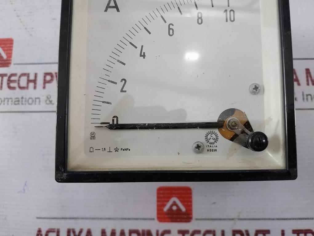 Cgs Italia Ammeter 0-10A H96W 6033275 1.5