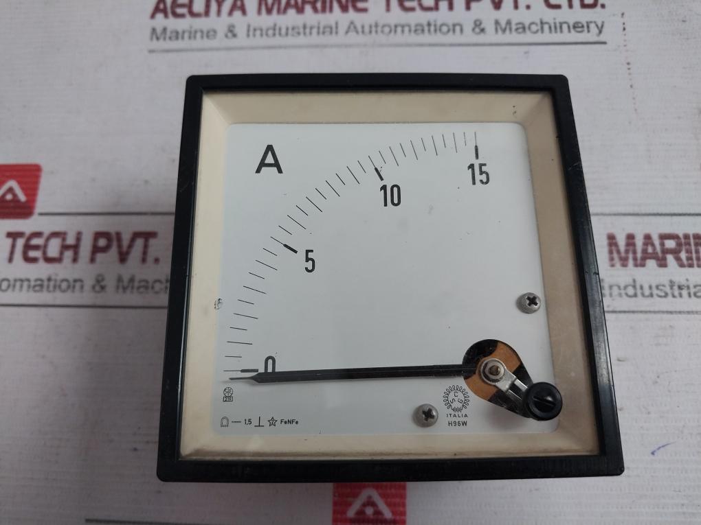 Cgs Italia H96W Ammeter Fenfe 0-15A