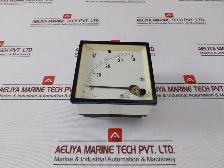 Cgs Italia H96W Analog Voltmeter 0-40V 1.5A