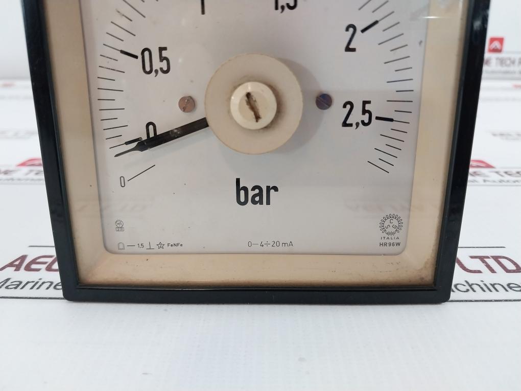 Cgs Italia Hr96W Pressure Gauge 0-2.5 Bar 4–20Ma Output
