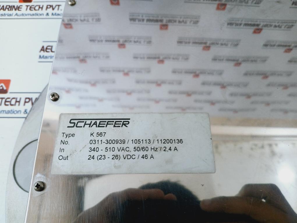 Schaefer K 567 Power Supply 50/60Hz