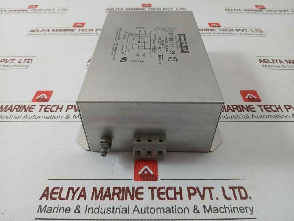 Schaffner 50-60 Hz Power Line Filter Fn351-16-29