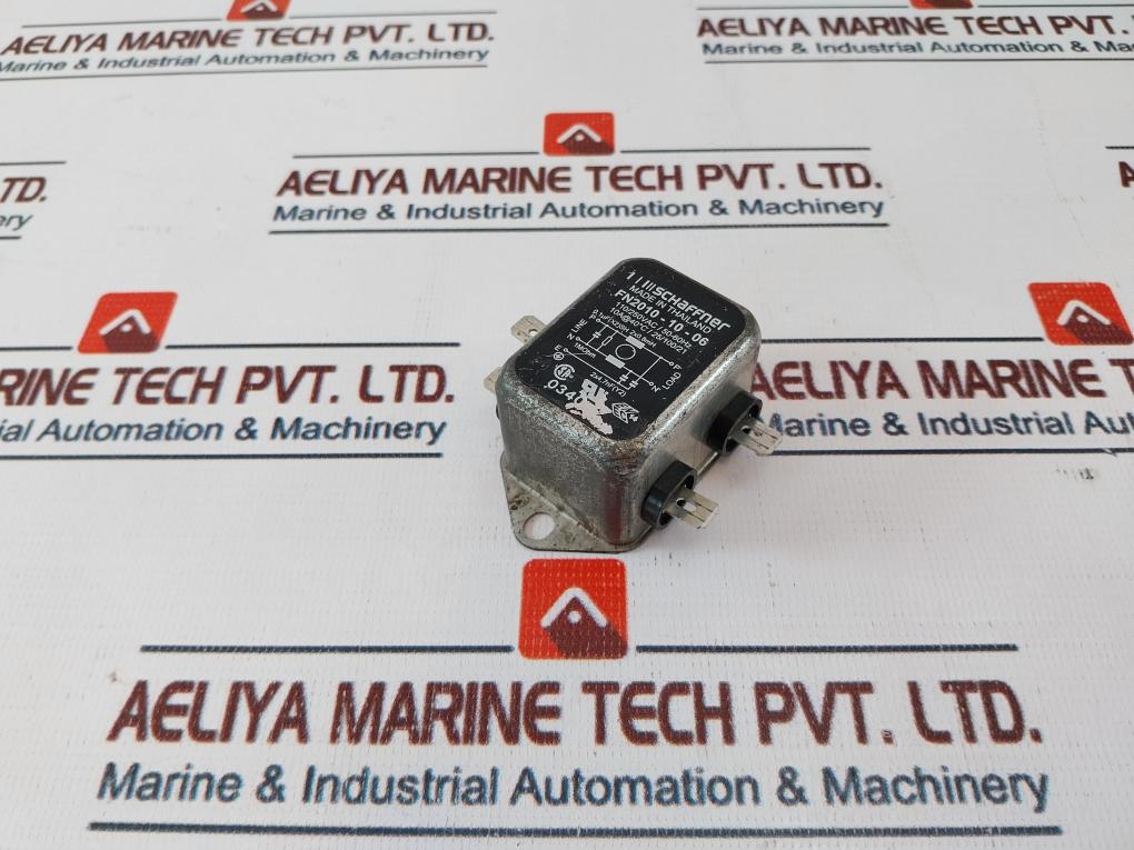 Schaffner Fn2010-10-06 Power Line Filter 50/60Hz