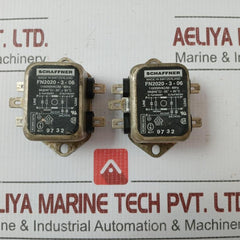Lot Of 2X Emi Rfi Power Line Filter 3A 250Vac Schaffner Fn2020-3-06