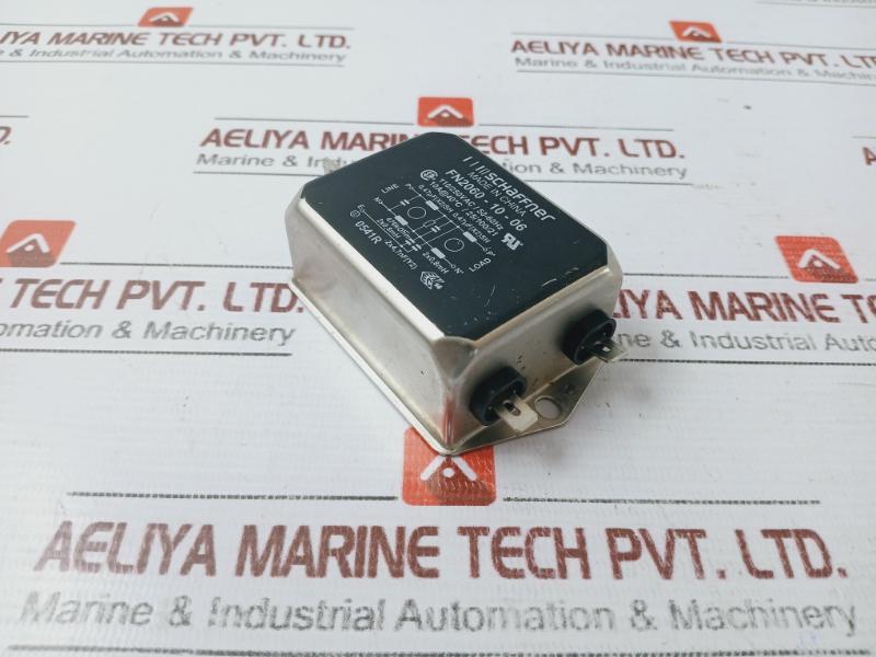 Schaffner Fn2060-10-06 Power Line Filters 0541r