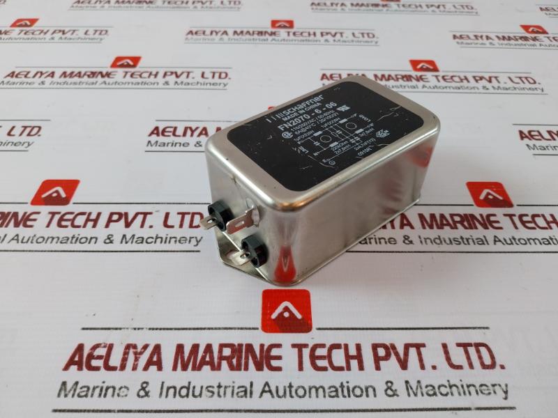 Schaffner Fn2070-6-06 6 A Emc Filter 110/250Vac 50-60Hz