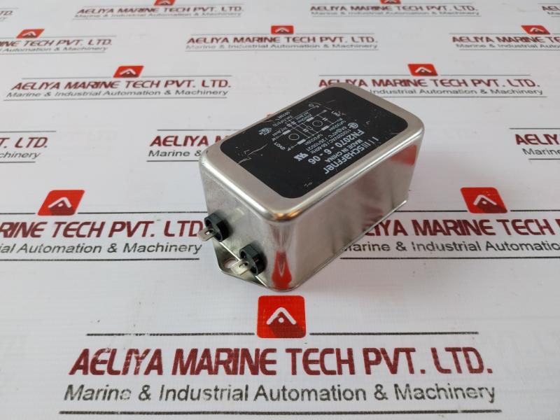 Schaffner Fn2070-6-06 6 A Emc Filter 110/250Vac 50-60Hz