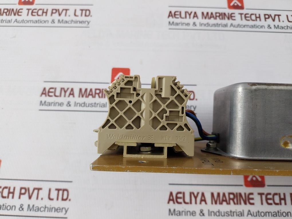 Schaffner Fn2080-10-07 Power Line Filter 110/250Vac/50-60Hz Ha444502A