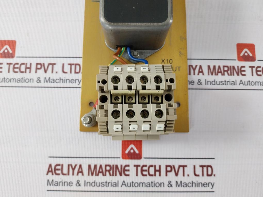 Schaffner Fn2080-10-07 Power Line Filter 110/250Vac/50-60Hz Ha444502A